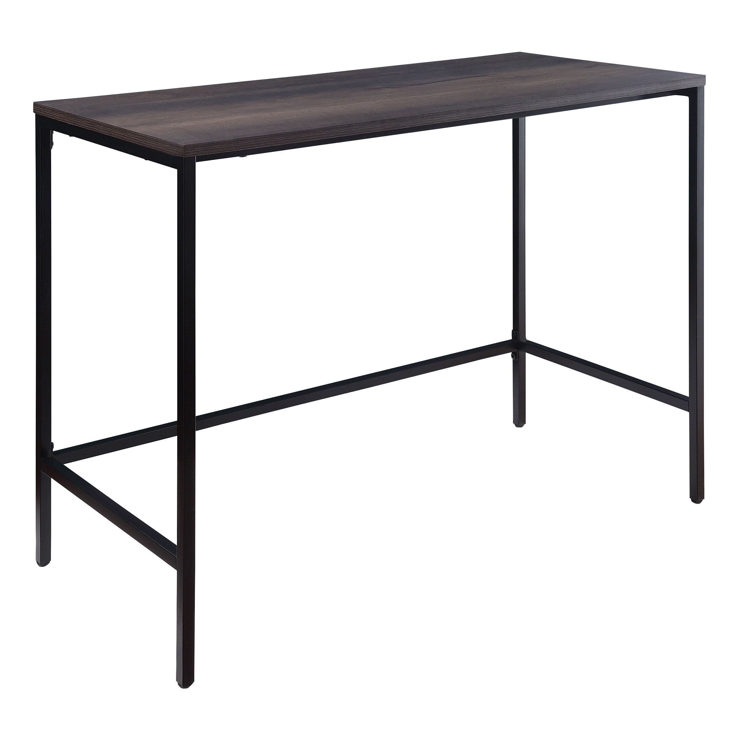 Ozark Ash and Black Steel Rectangular Home Office Desk