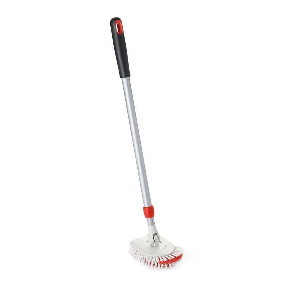 Extendable Alloy Steel Tub and Tile Cleaning Brush