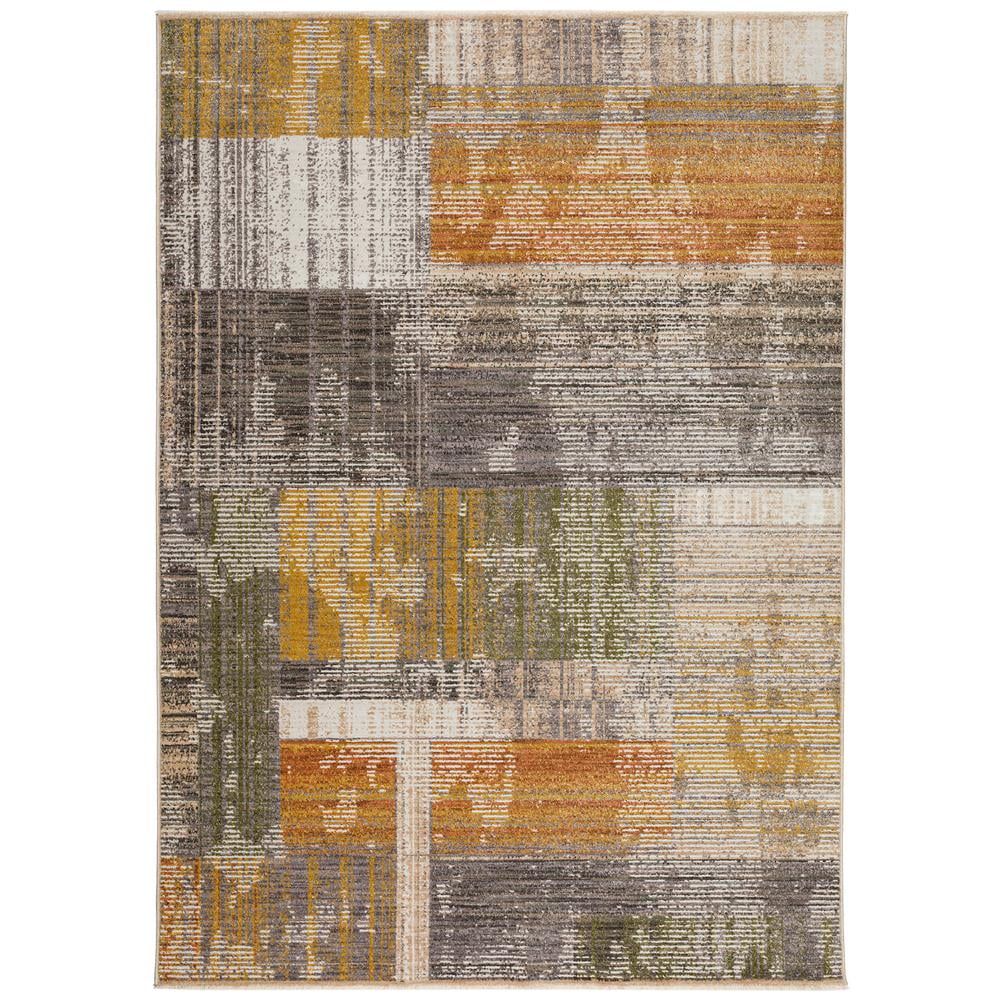 Odessa Desert Multicolor Synthetic Rectangular Rug 3' x 5'