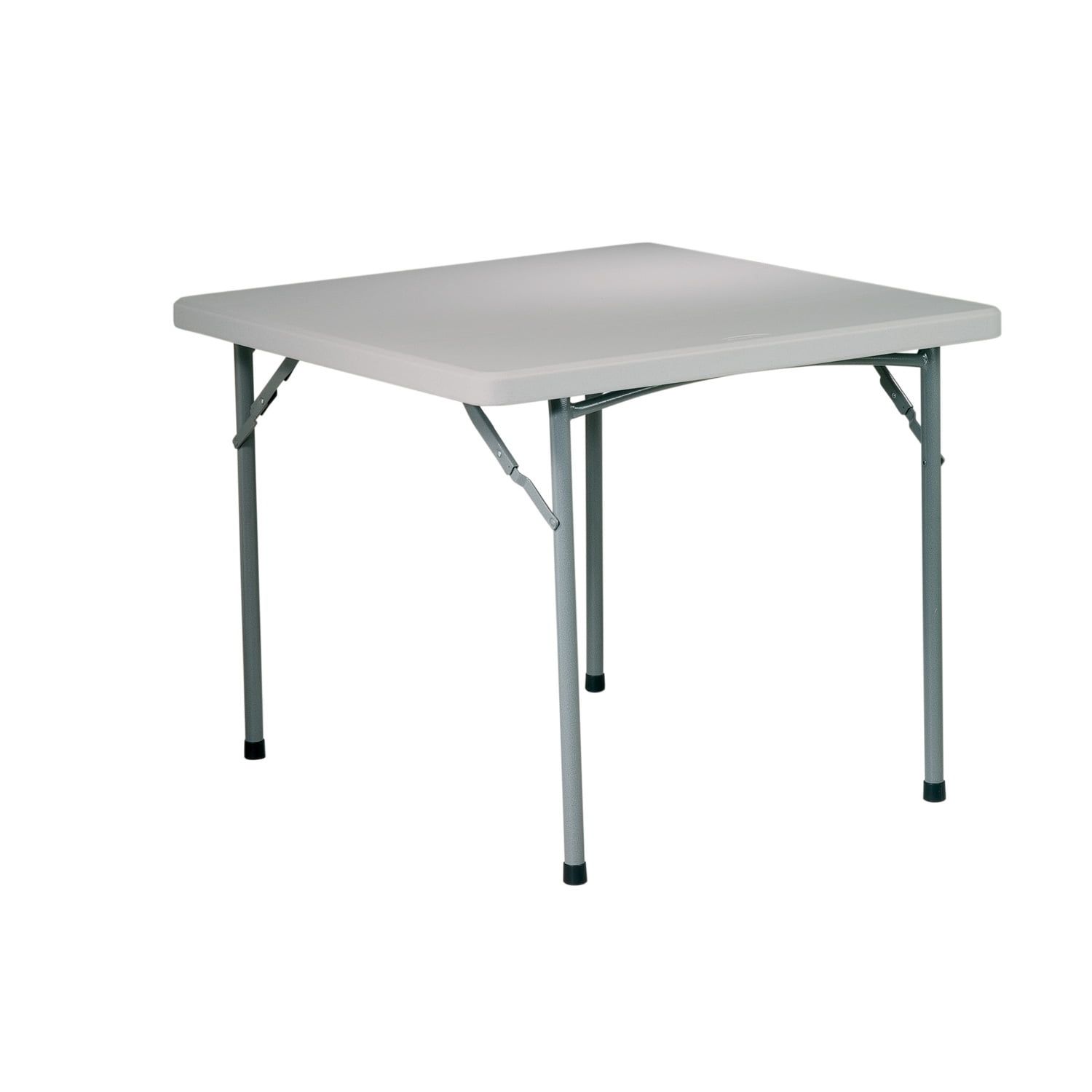 VersaFold 36" Square Light Grey Resin Multipurpose Table