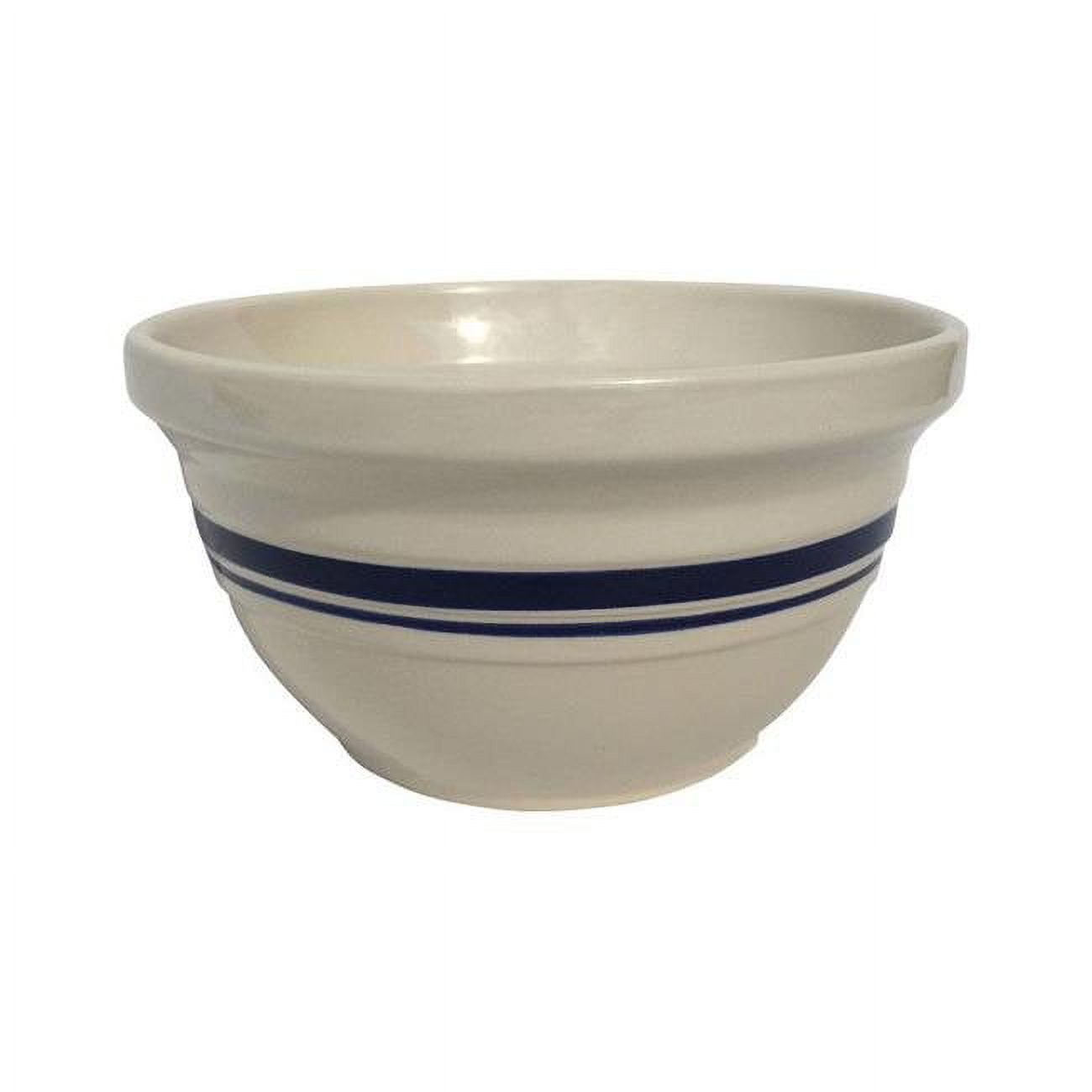 Ohio Stoneware 10" Blue and White Ceramic Mixing Bowl