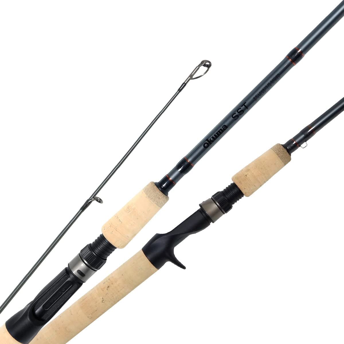 Okuma SST 8'6" Medium Heavy Graphite Casting Rod with Cork Grip