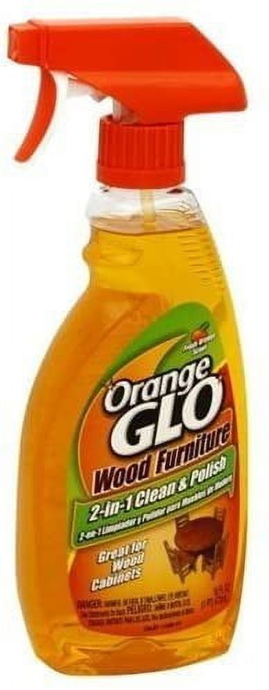 Orange Scented 16 fl oz Wood Cleaner and Polish Spray