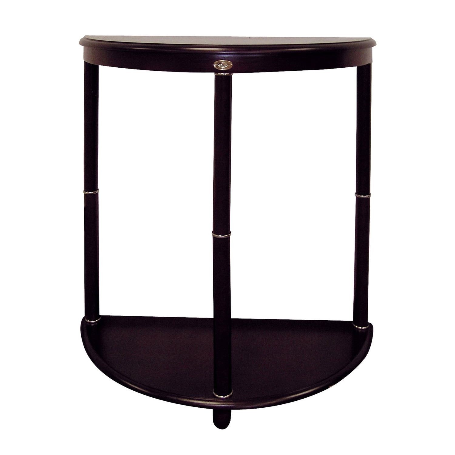 Elegant Crescent Cherry Finish 26" Lightweight End Table