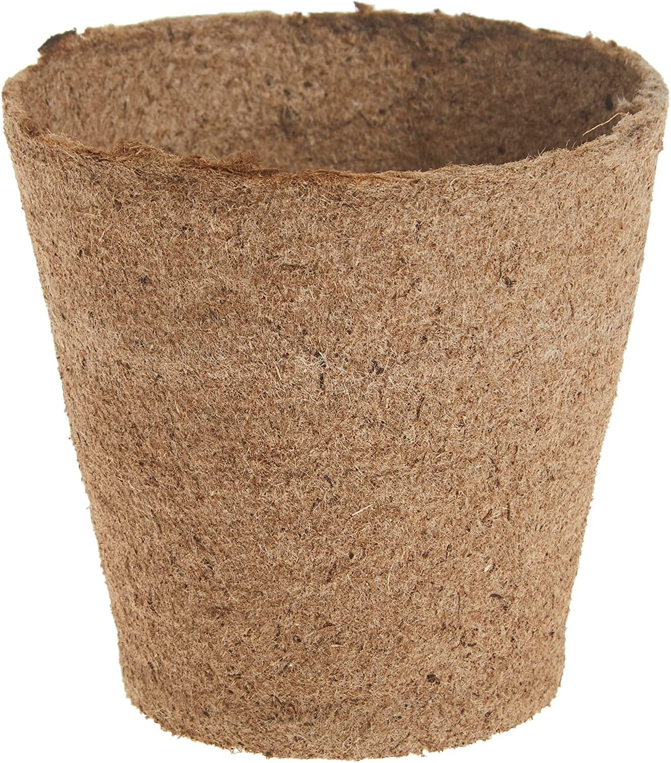 Eco-Friendly 3" Biodegradable Peat Pots, Pack of 22