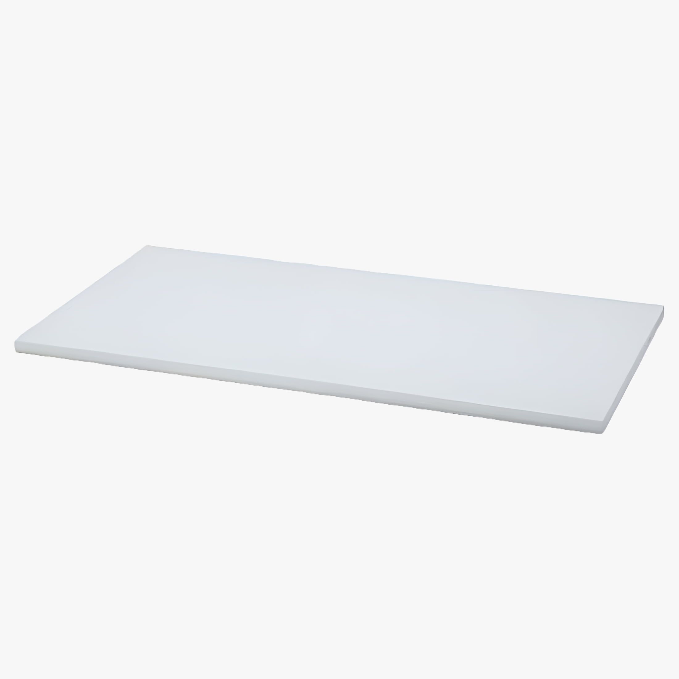 White 30" x 14" Melamine Wood Shelf