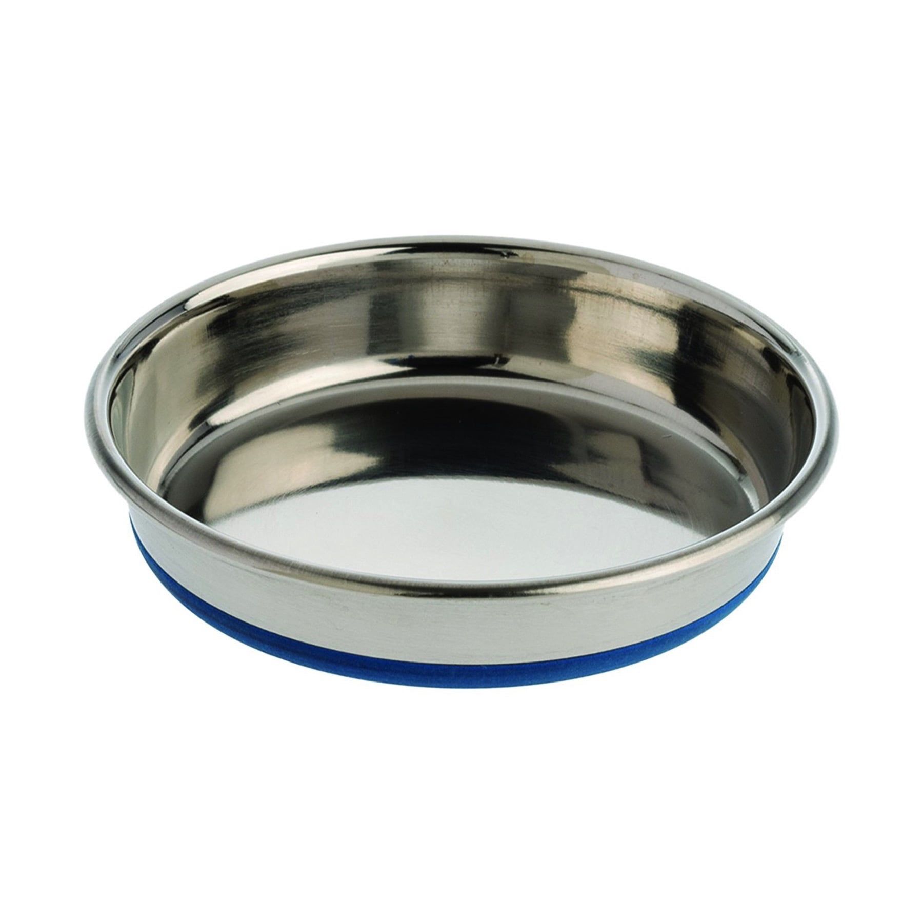 Stainless Steel Non-Slip Cat Bowl with Rubber Base