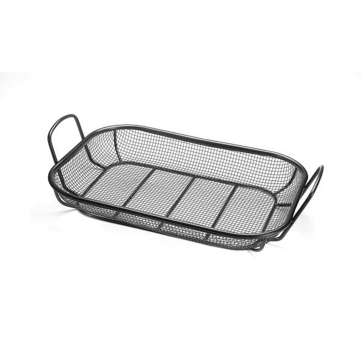 Non-Stick Iron Mesh Roasting Basket with Handles