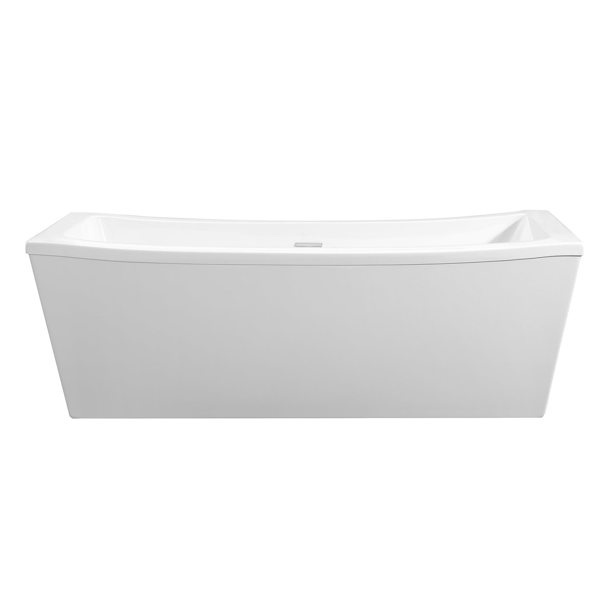 Terra 70" White Acrylic Freestanding Bathtub