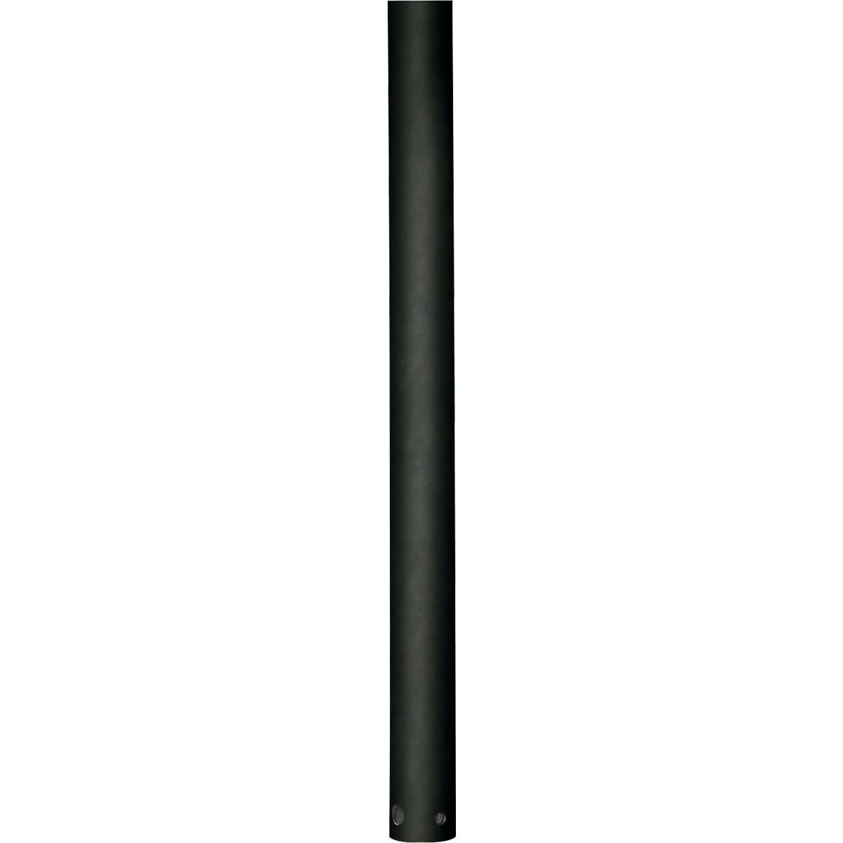 Forged Black Steel 48-Inch Ceiling Fan Downrod