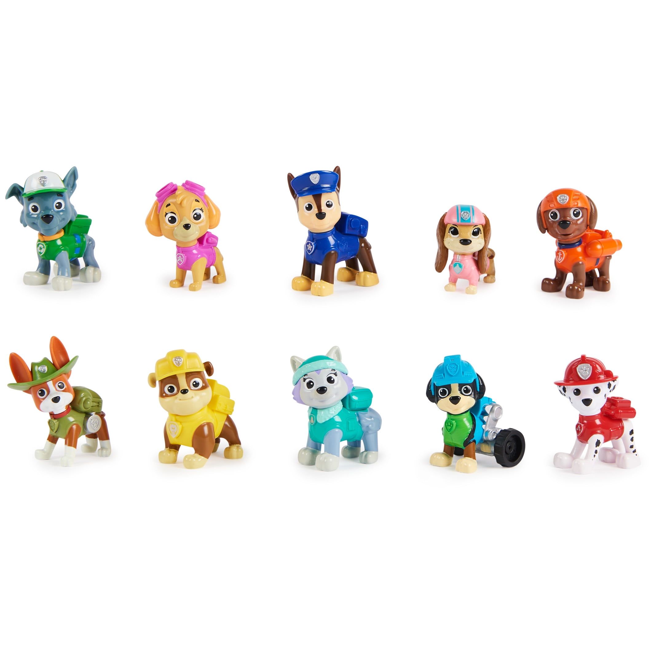 PAW Patrol 10th Anniversary Collectible Action Figures Gift Pack