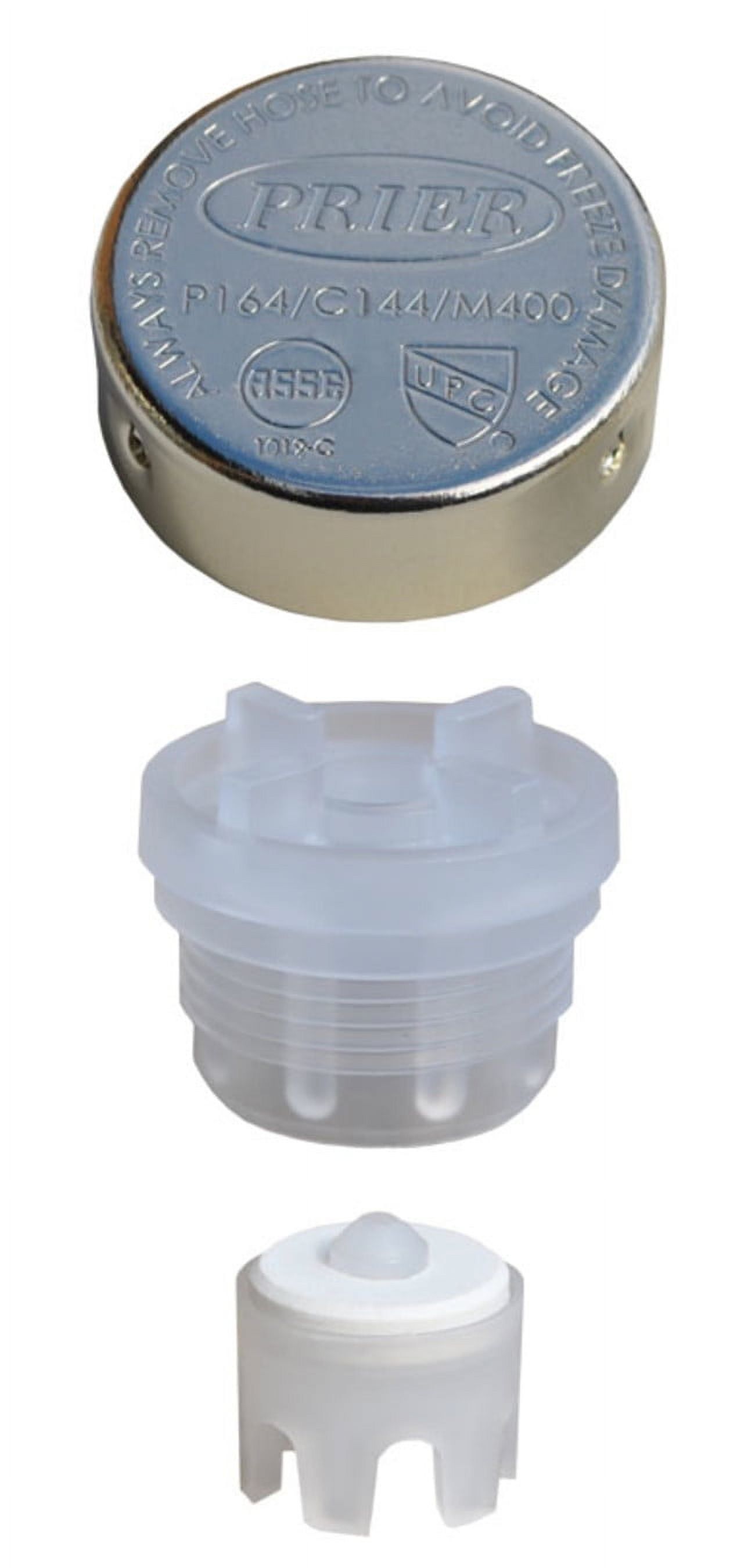 Prier Lead-Free Vacuum Breaker Repair Kit with Aluminum Cap