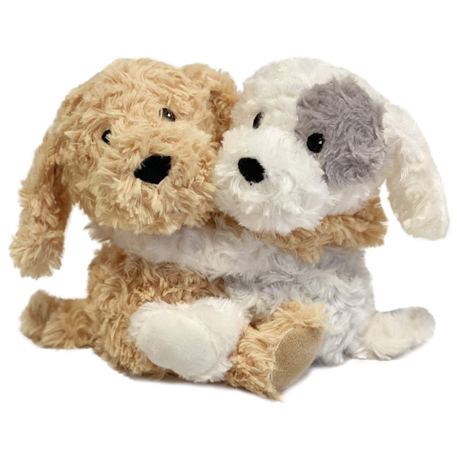 Warmies 10-inch Plush Puppy Hugs with Lavender Scent