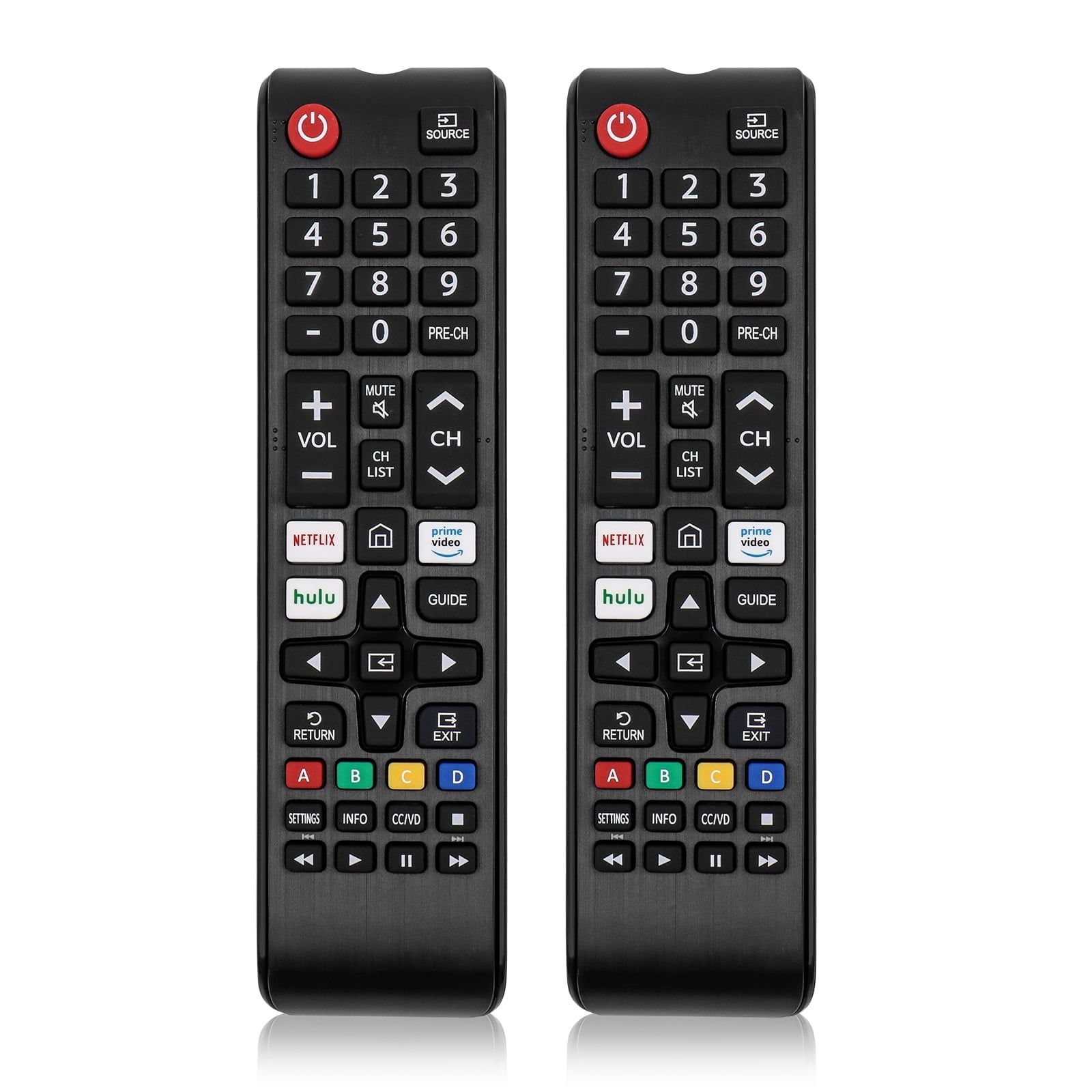 Black Universal Infrared Remote Control for Samsung TVs