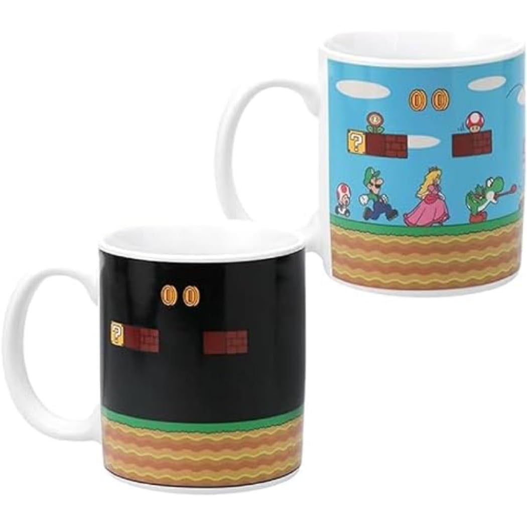 Super Mario Heat Changing Ceramic Coffee Mug