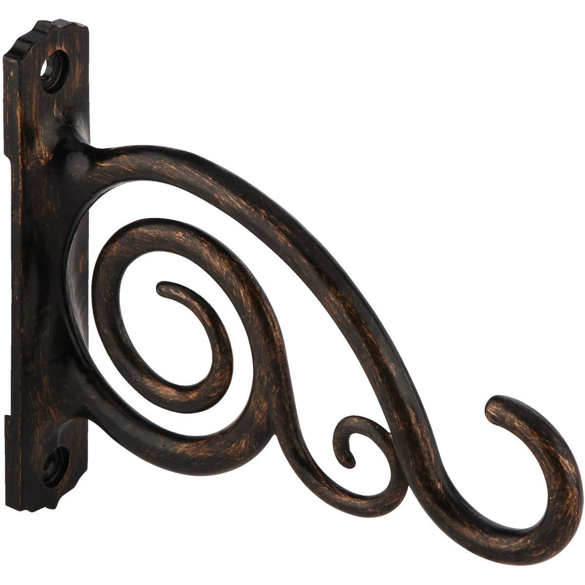 Bronze Scroll 6" Hanging Plant Bracket