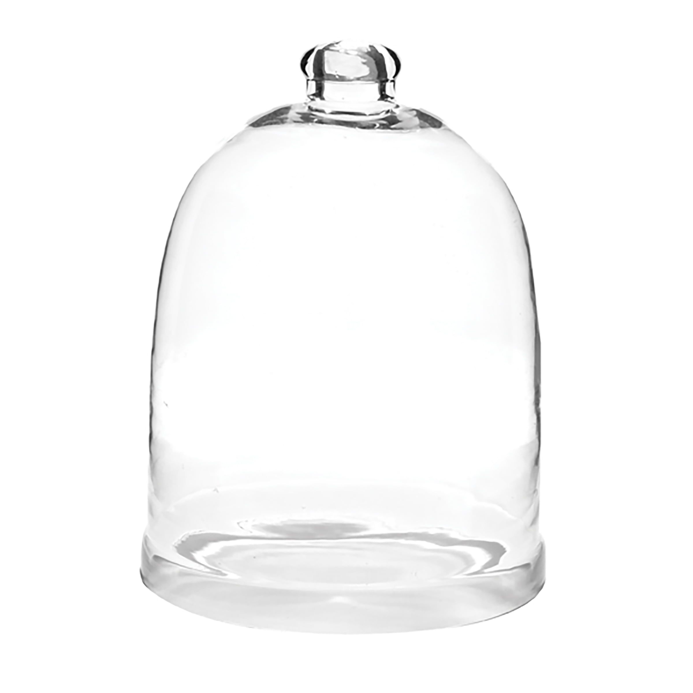 Clear Glass Bell Cloche Display Dome - 12"H