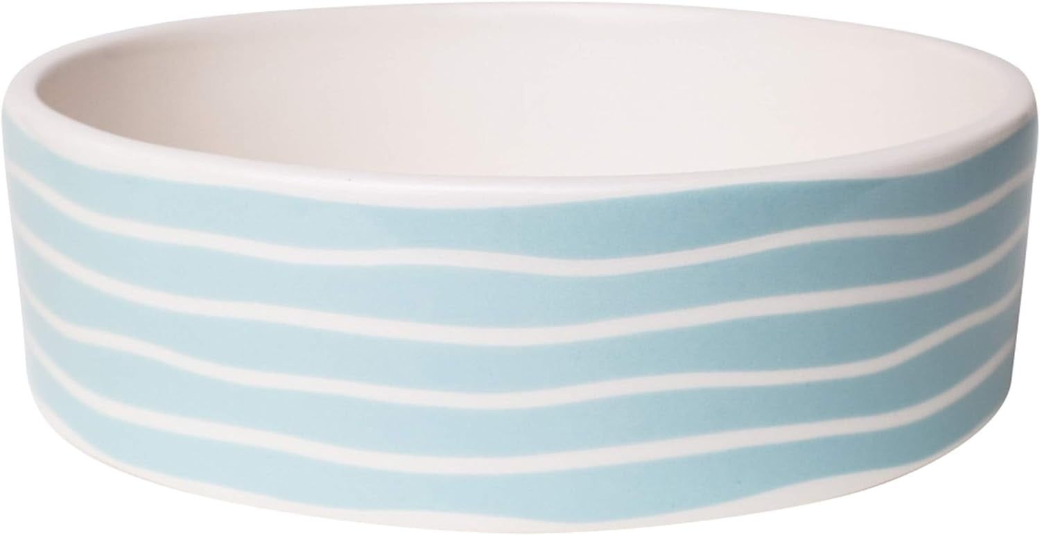 Sagres Aqua Wave Ceramic Small Pet Bowl