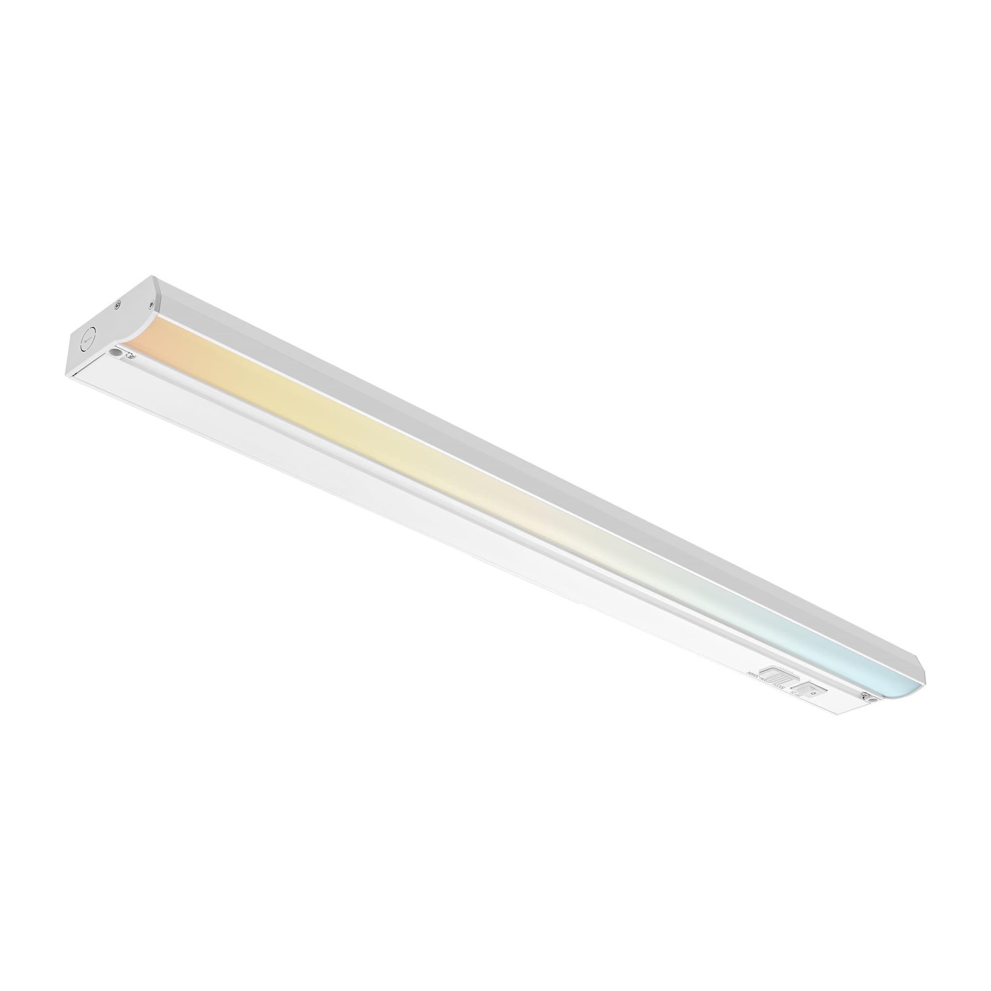 24-Inch White Aluminum Dimmable LED Under Cabinet Light