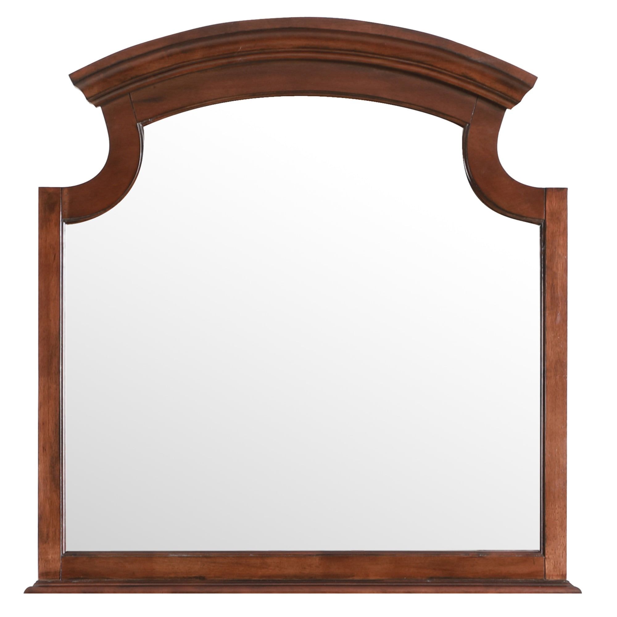 Summit Modern Arch Cappuccino Framed Dresser Mirror 43x44