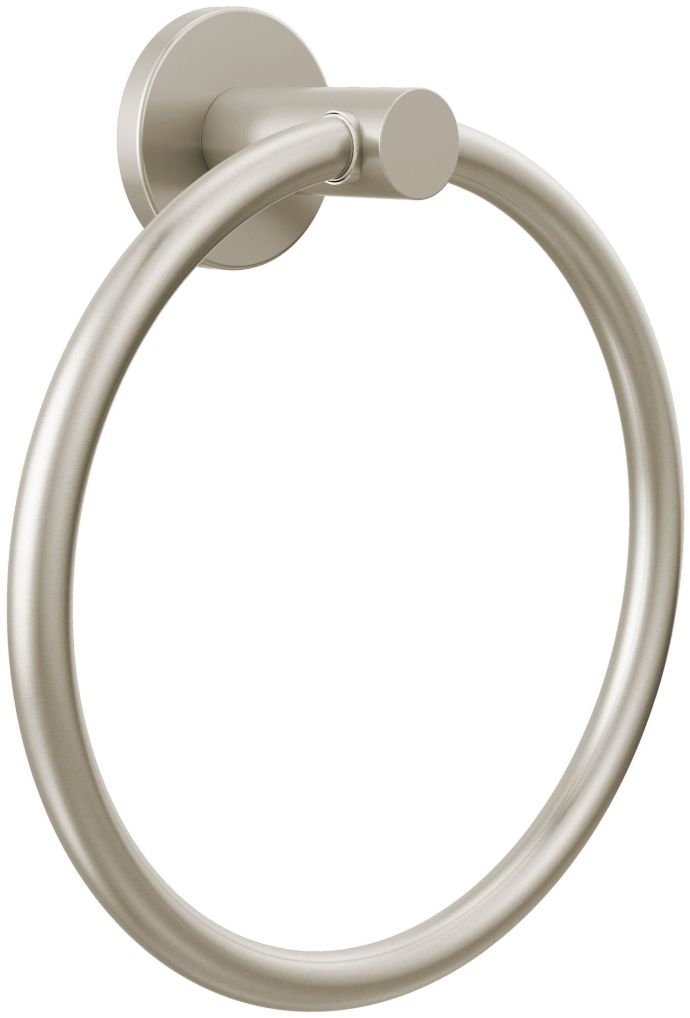 Peerless Brushed Nickel Wall Mounted Towel Ring