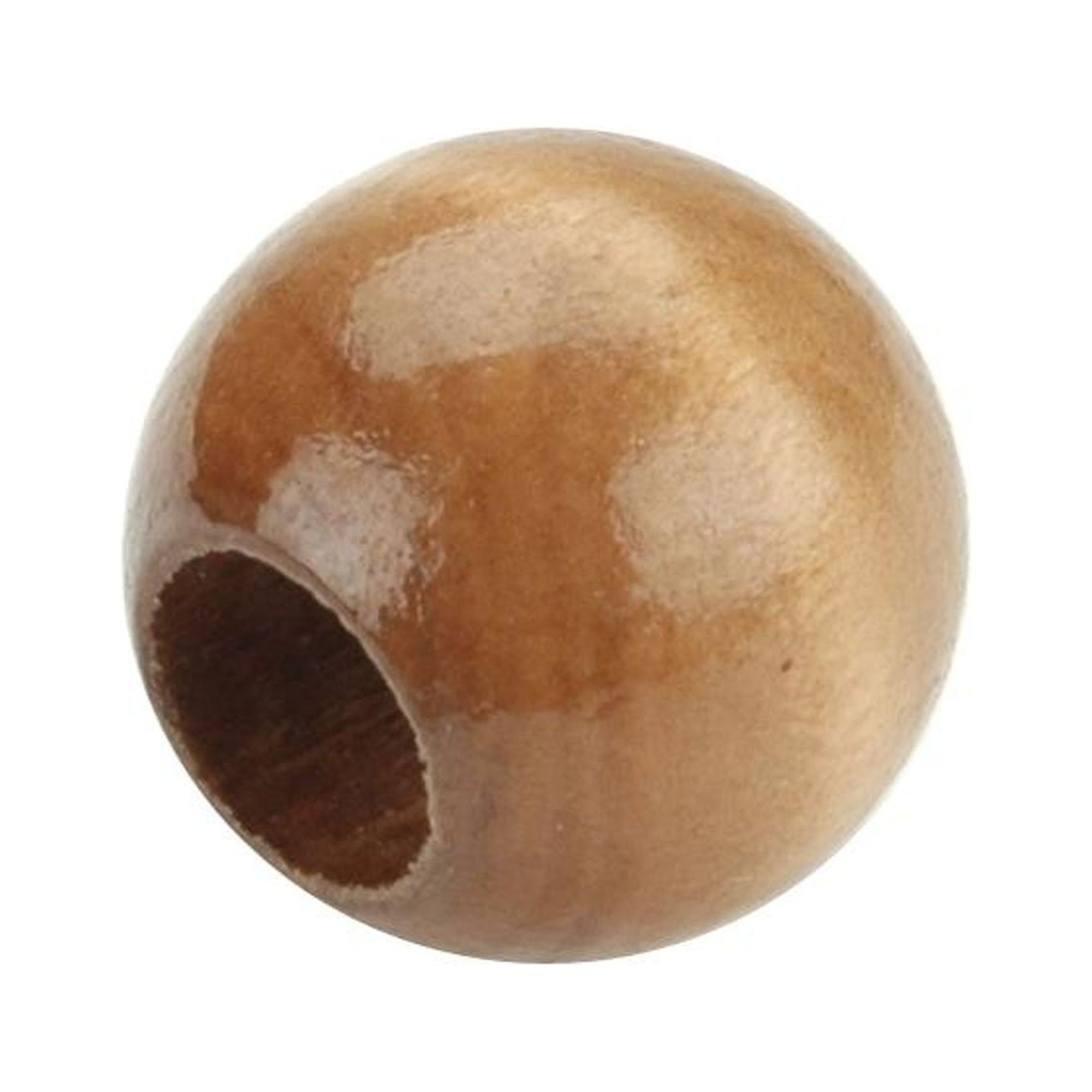 Maple Round Wood Beads 20mm for Crafting