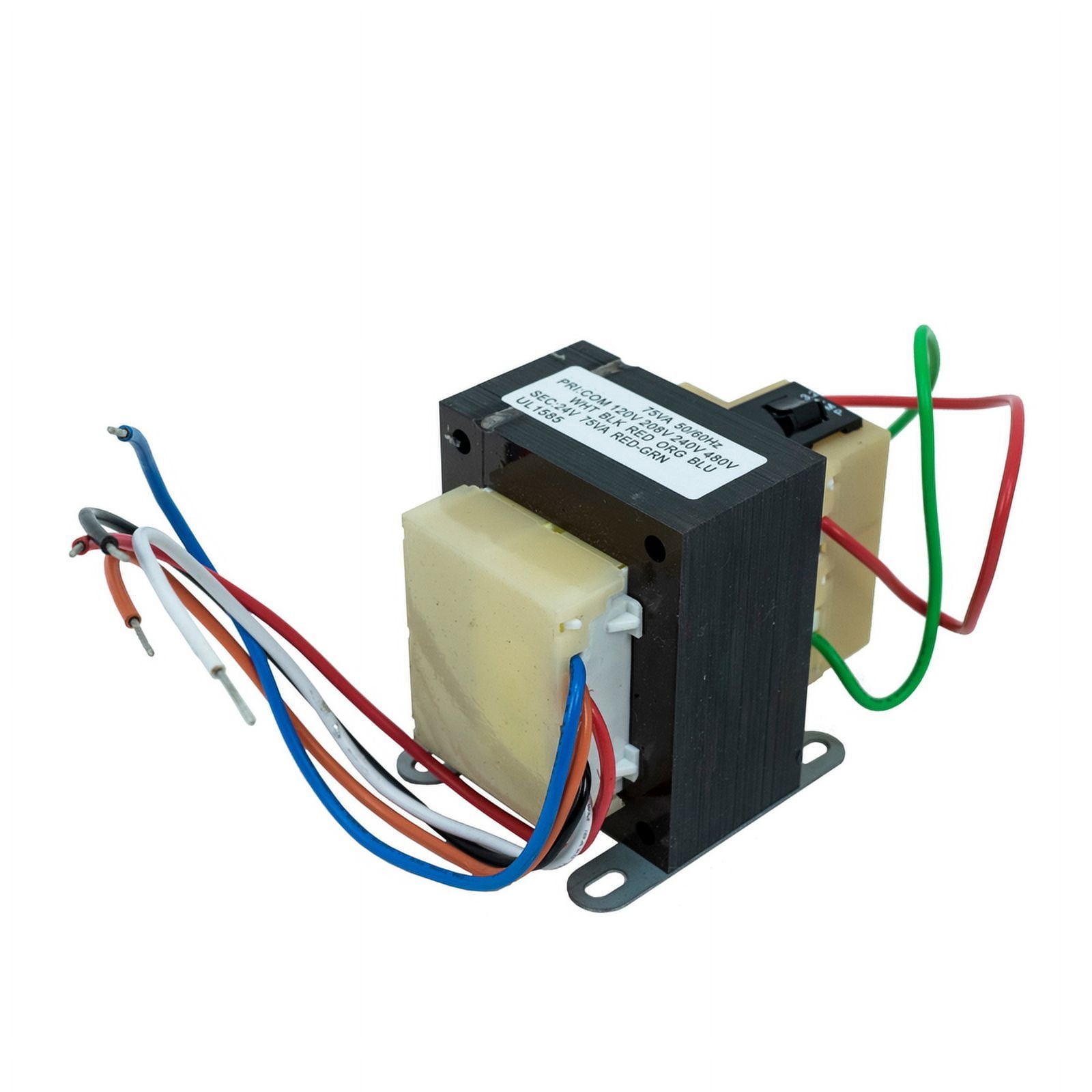 Pro Aire 75VA Class II Foot Mount Transformer with Circuit Breaker