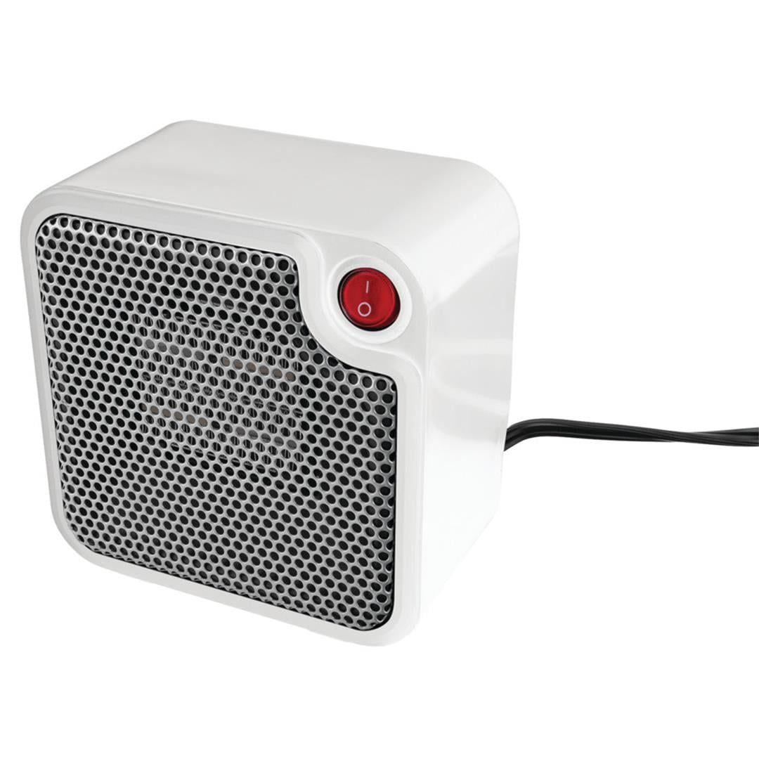 Compact White Ceramic Electric Mini Space Heater