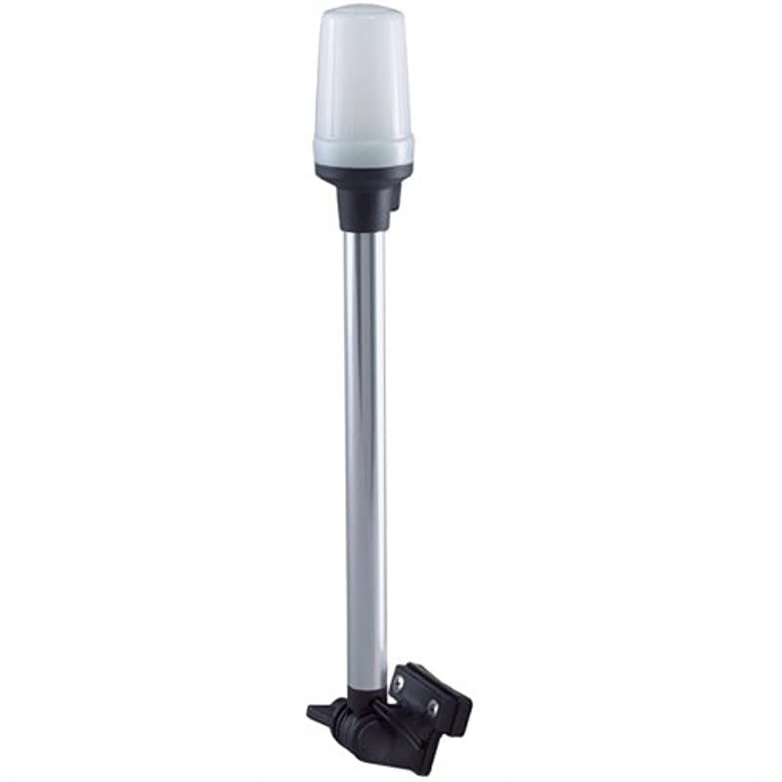 White Fold-Down All-Round Navigation Pole Light