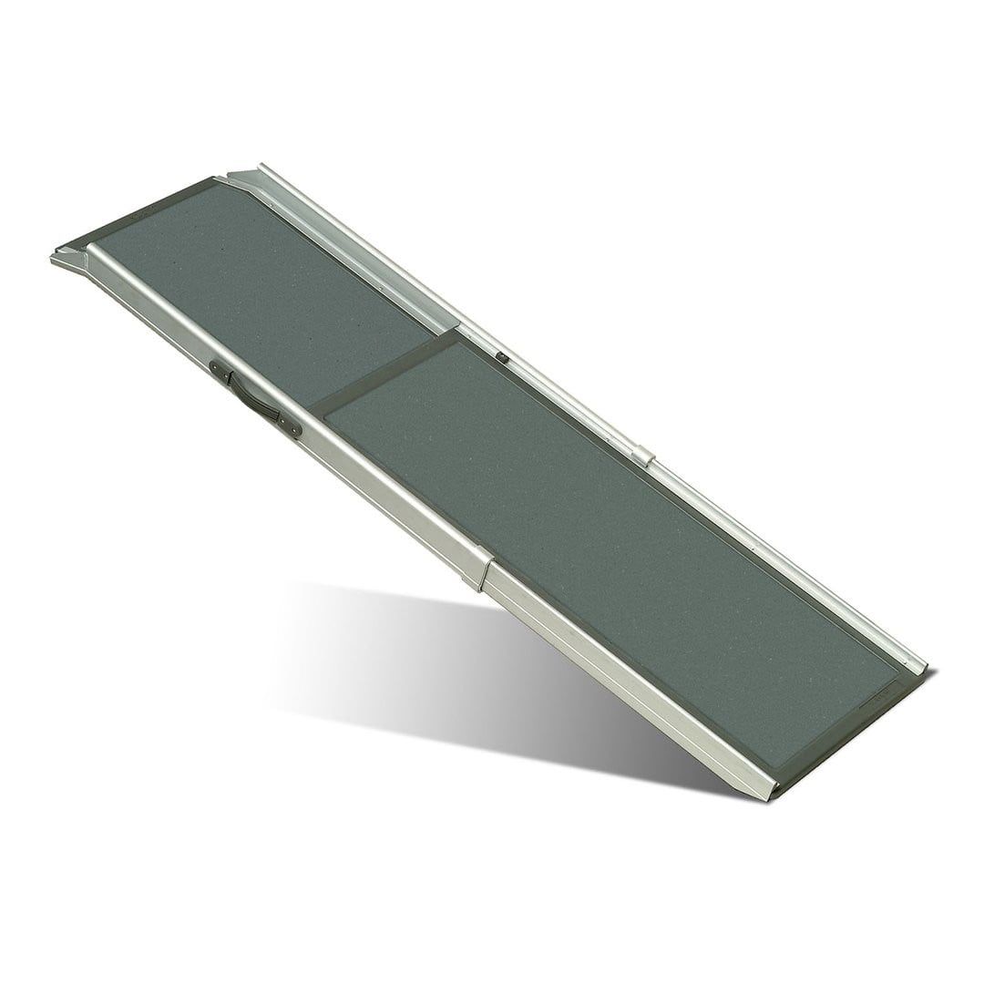 X-Large Gray Aluminum Telescoping Pet Ramp