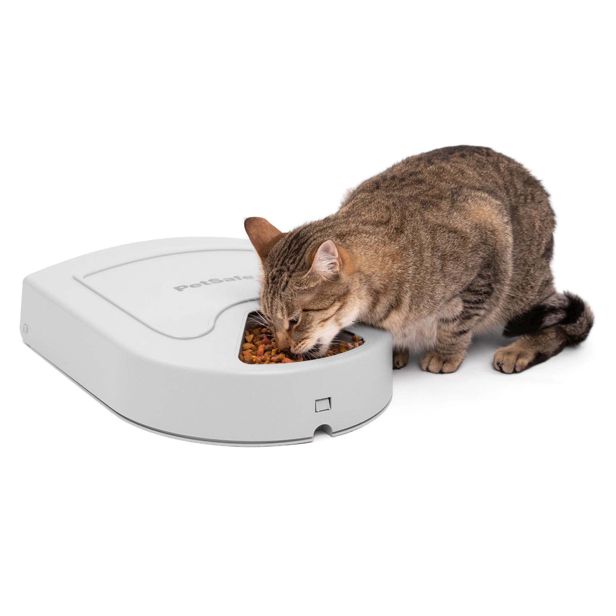 PetSafe White Plastic 5-Meal Programmable Pet Feeder