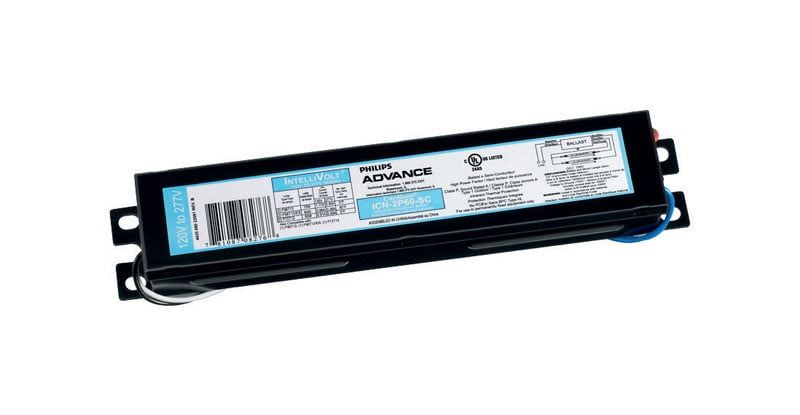 Philips Advance Black Fluorescent 2-Lamp Electronic Ballast