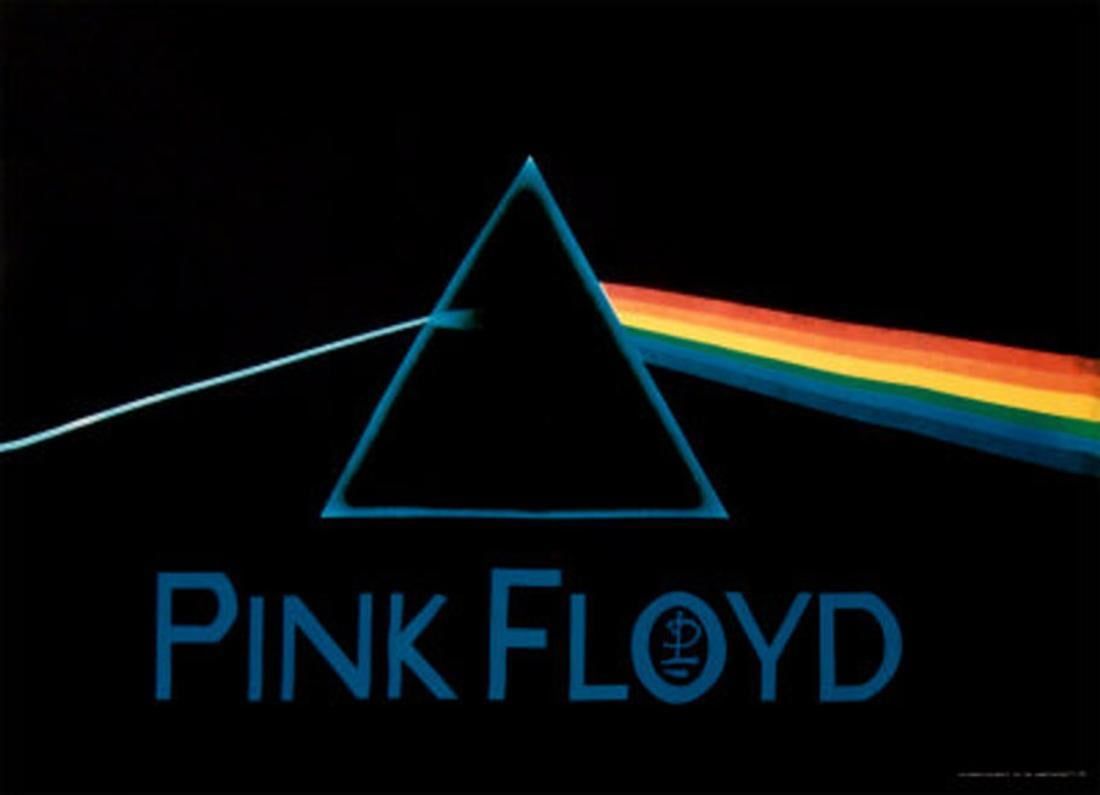 Pink Floyd Dark Side of the Moon Black Fabric Poster