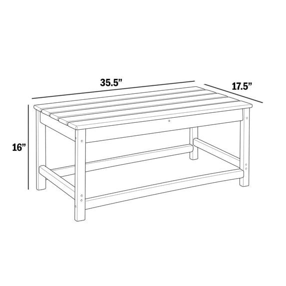 Sand HDPE All Weather Outdoor Patio Coffee and Side Tables Set