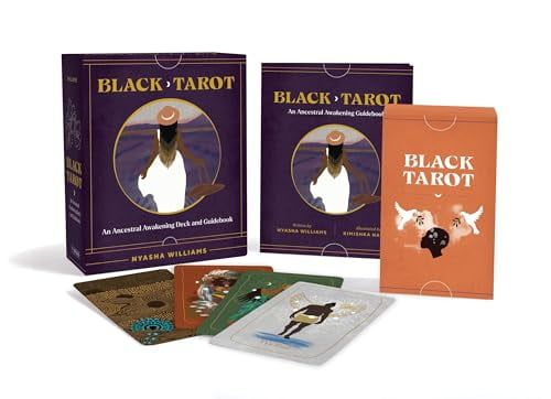 Black Tarot Ancestral Awakening Deck and Guidebook Set