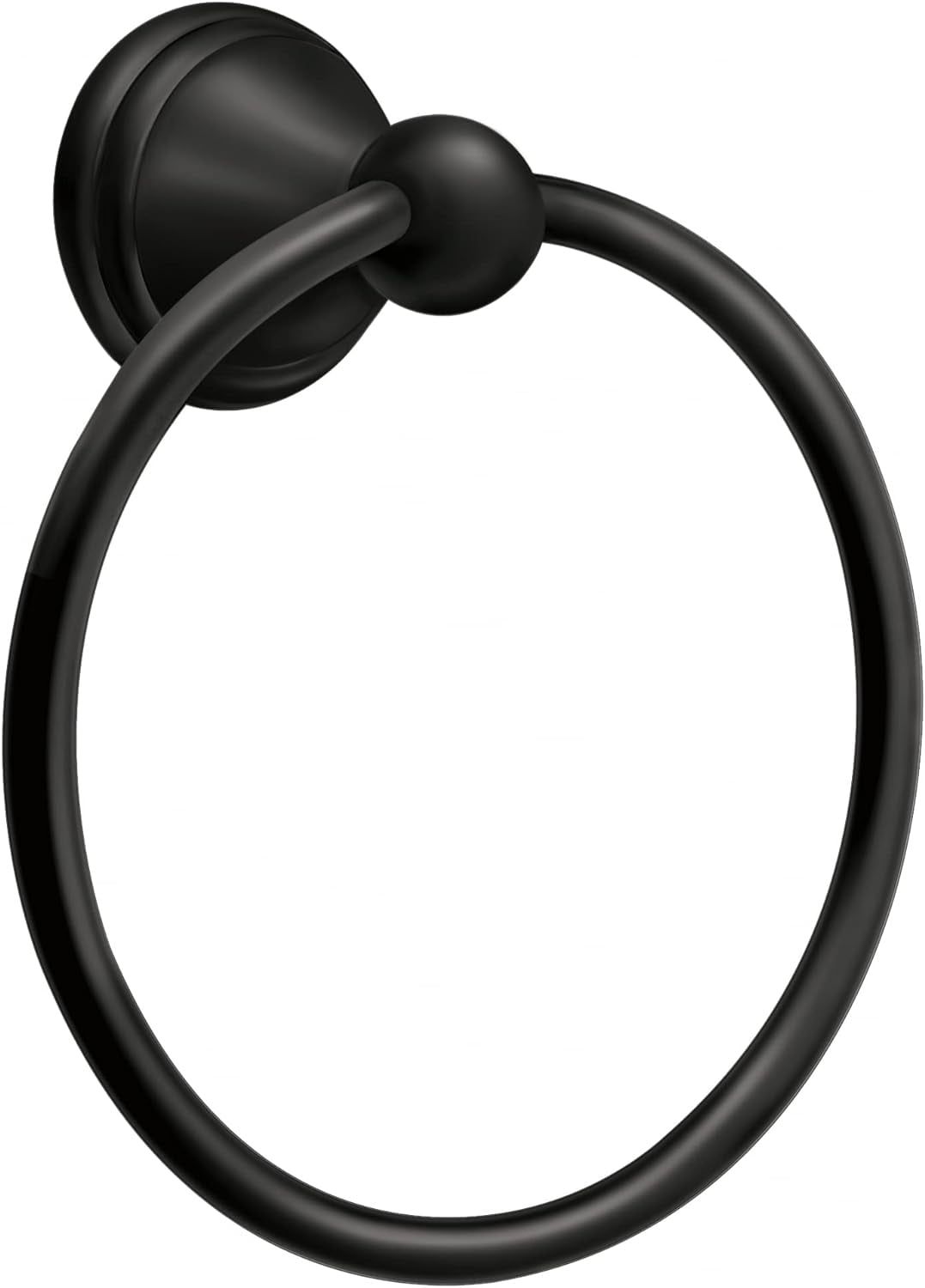 Matte Black Wall Mounted Hand Towel Ring