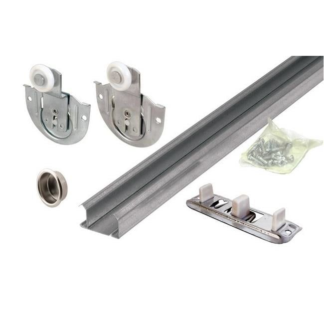 Prime-Line 60 in. Galvanized Steel Sliding Door Hardware Kit