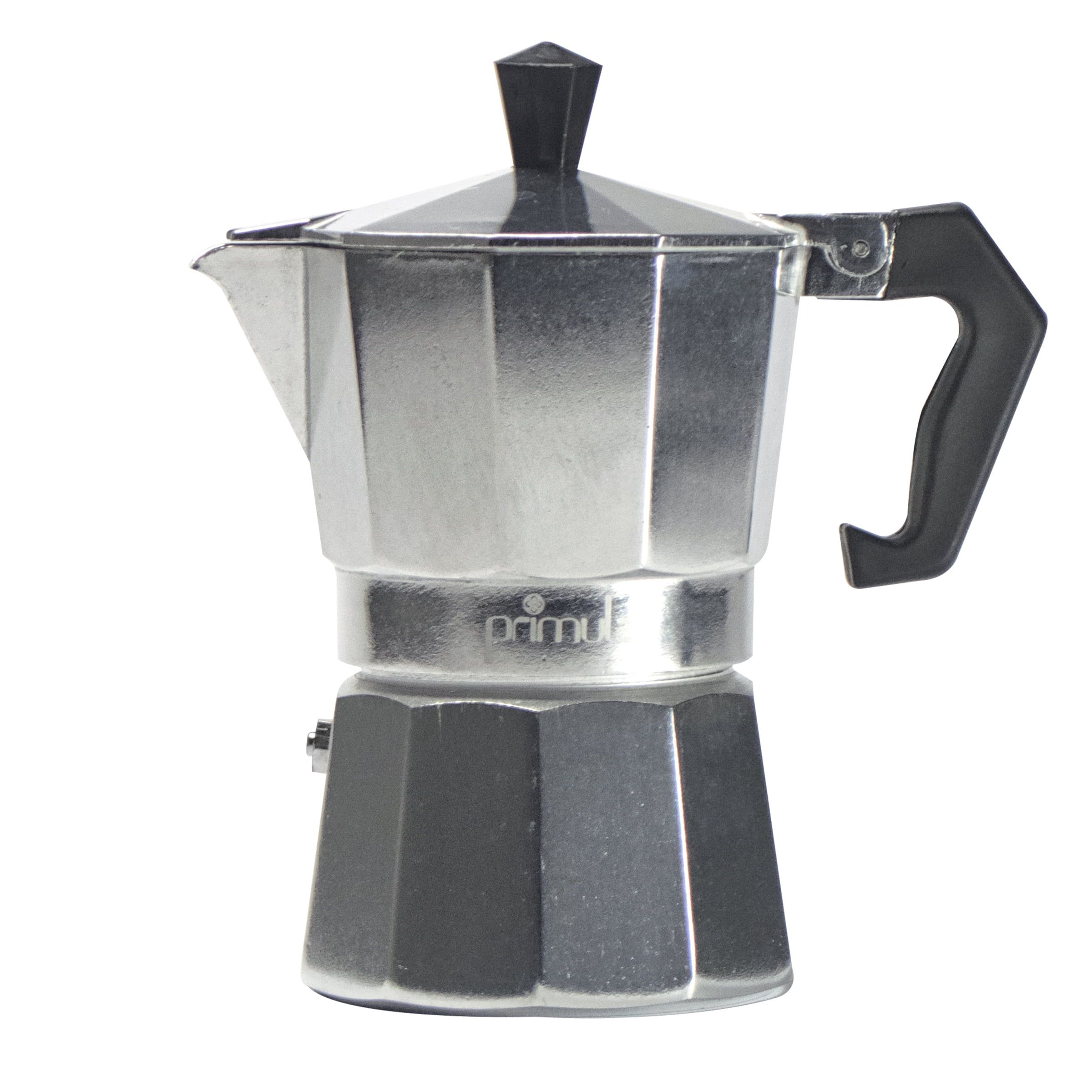 Primula 3-Cup Silver Aluminum Stovetop Espresso Maker