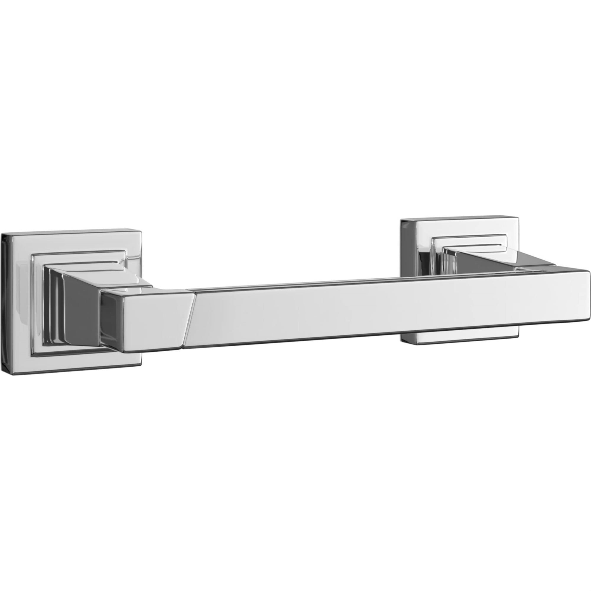 Kelper Chrome Wall Mounted Pivoting Toilet Paper Holder