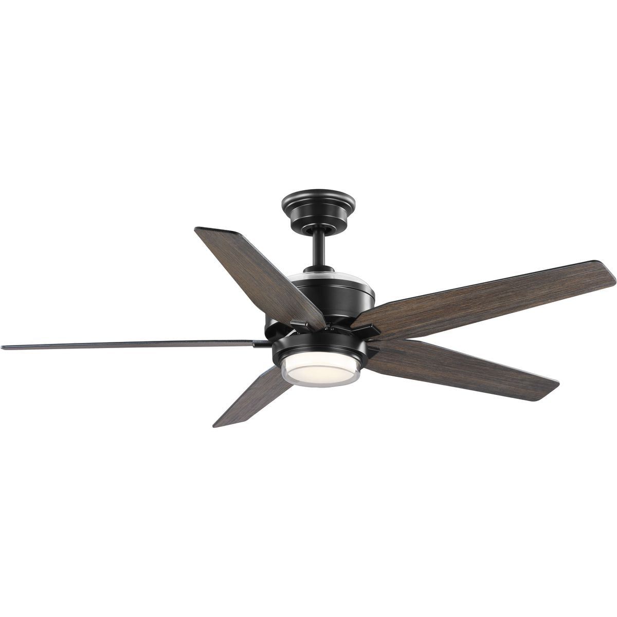 Byars Matte Black 54" Ceiling Fan with LED Light Kit