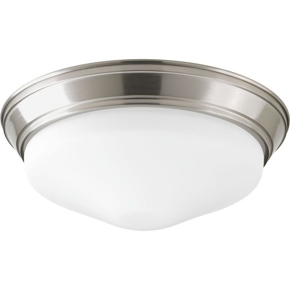 Brushed Nickel 13.25" LED Flush Mount Ceiling Light