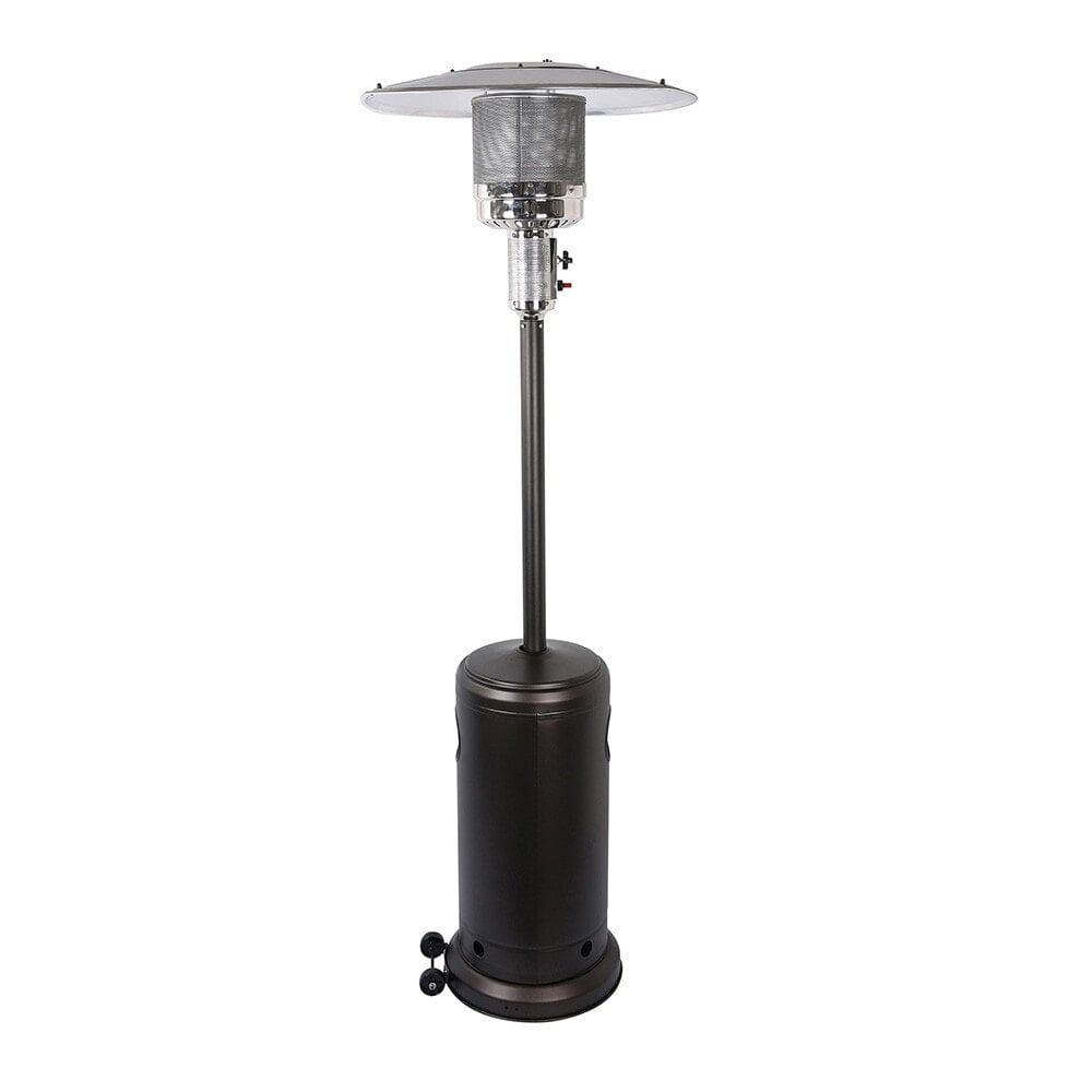 Black and Silver 47000 BTU Propane Patio Heater