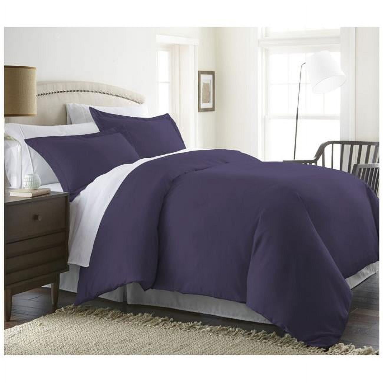 King Purple Ultra Soft Microfiber Duvet Cover Set