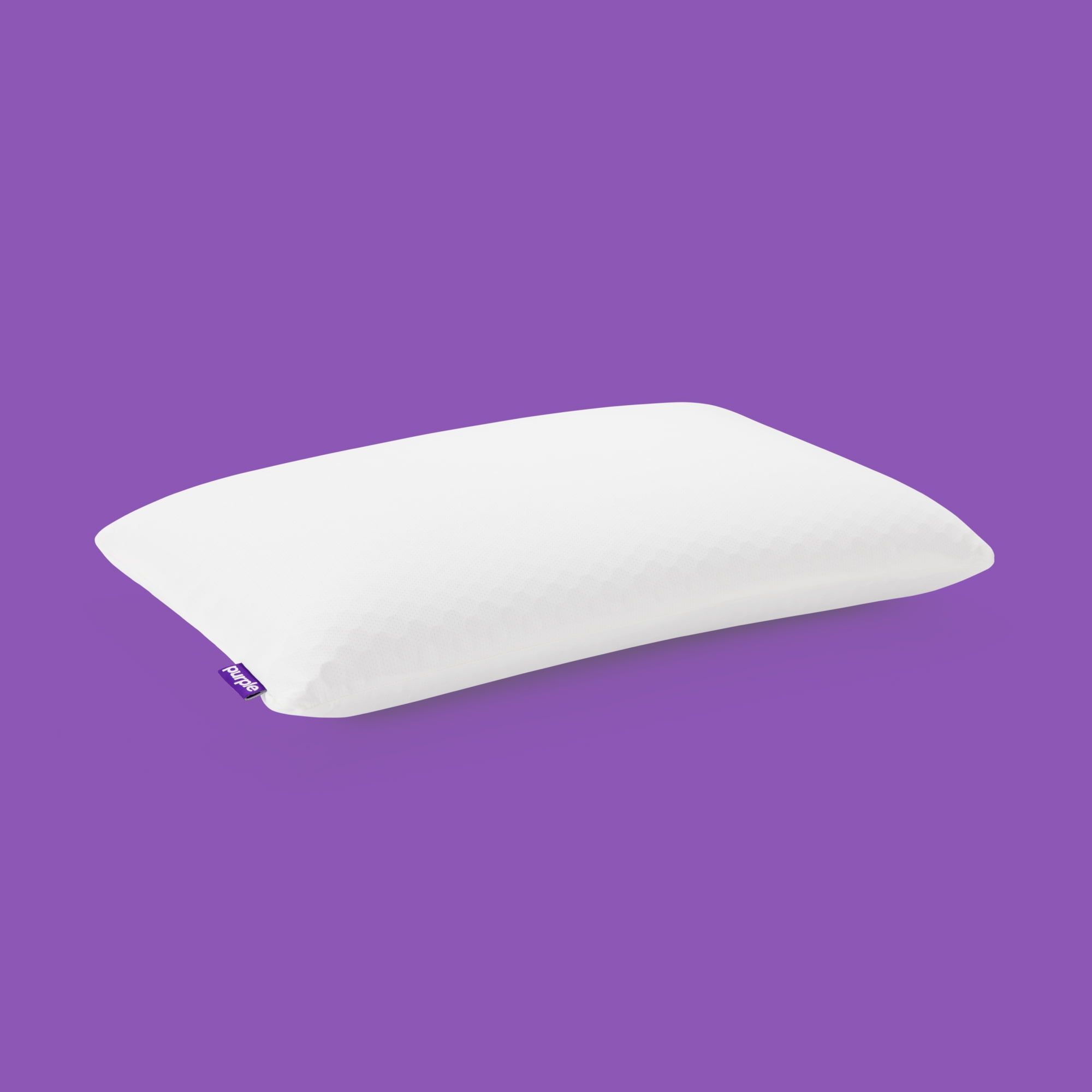 White Hypoallergenic Talalay Latex Foam Pillow with Cooling Technology