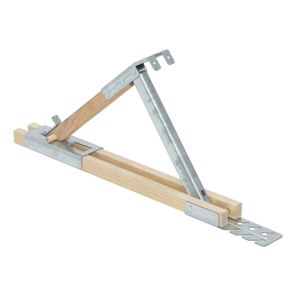 Adjustable Heavy Duty Wood and Steel Roof Bracket