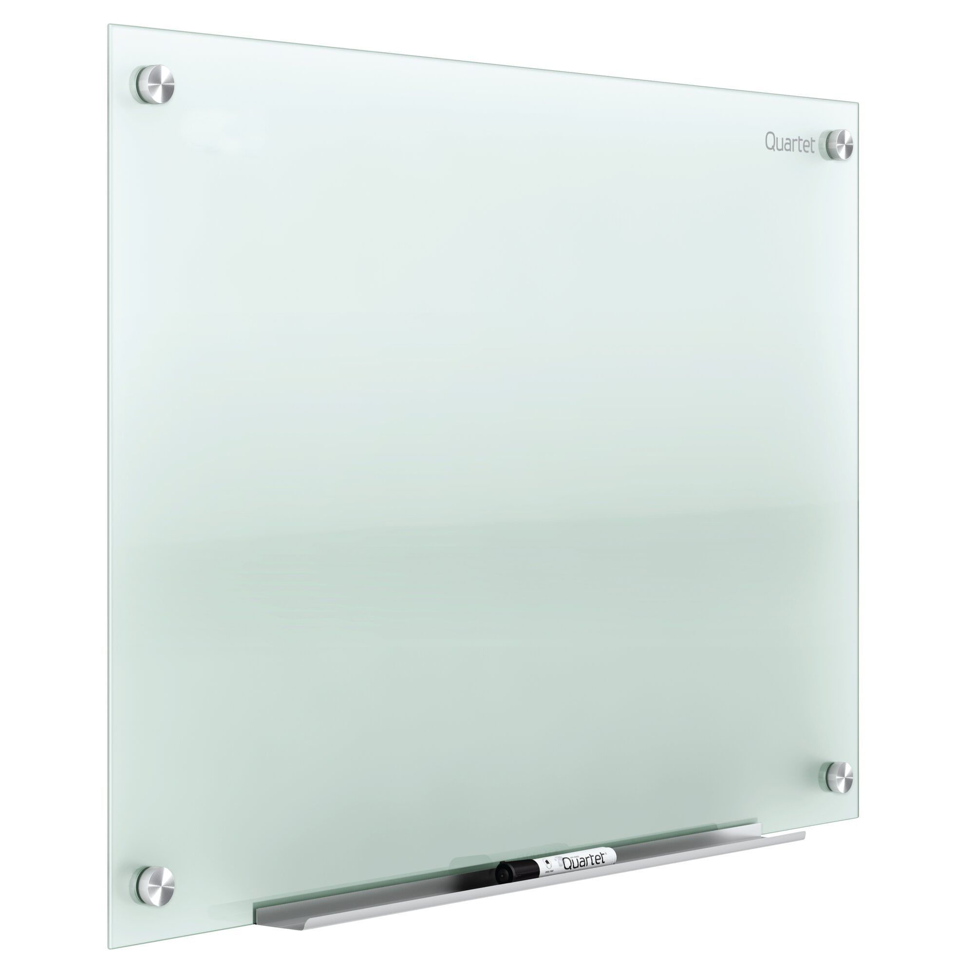 48'' x 36'' Frosted Tempered Glass Magnetic Whiteboard