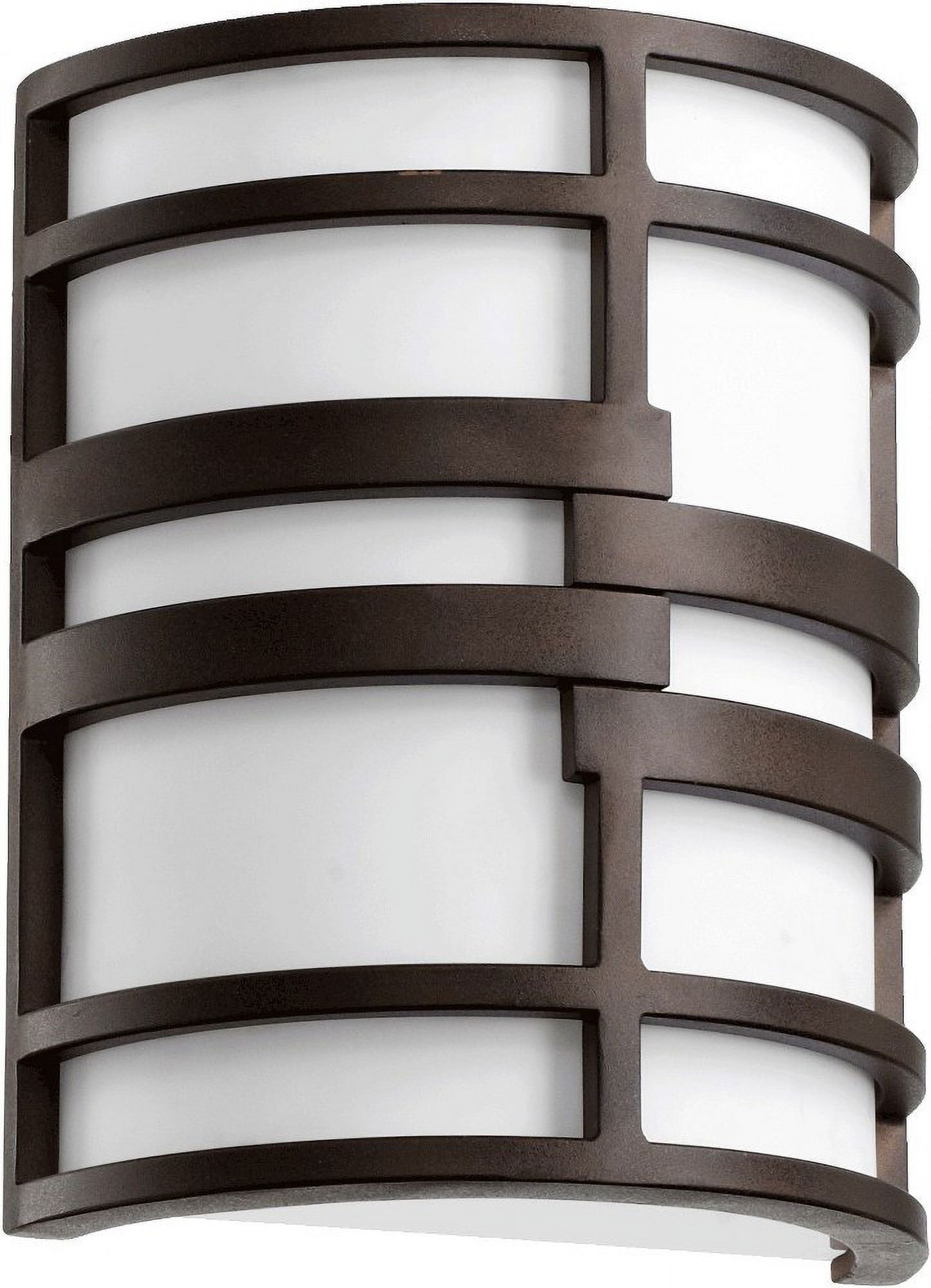 Oiled Bronze Cylinder 2-Light Wall Sconce