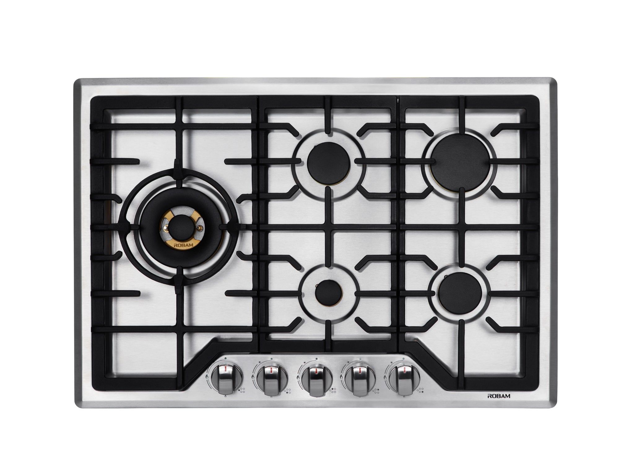 ROBAM 30-Inch Stainless Steel 5-Burner Gas Cooktop