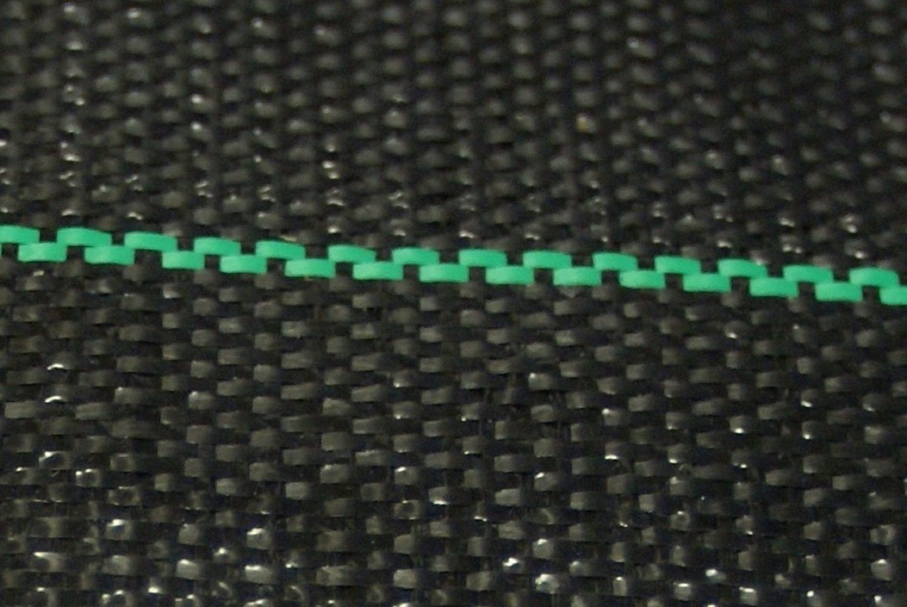 150 ft Black Polypropylene Landscape Fabric with Green Lines
