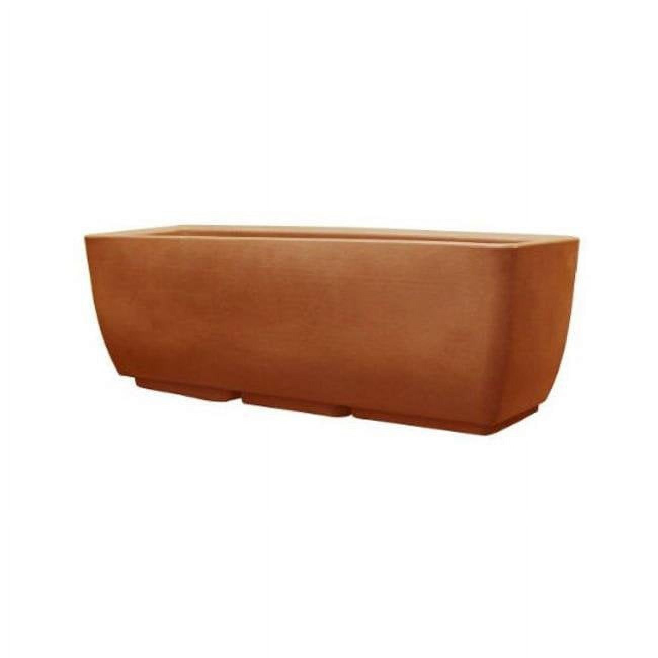 Terra Cotta Urban Rectangular Planter for Indoor and Outdoor Use